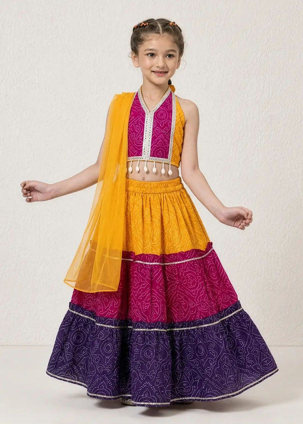 Girls Mustard Yellow